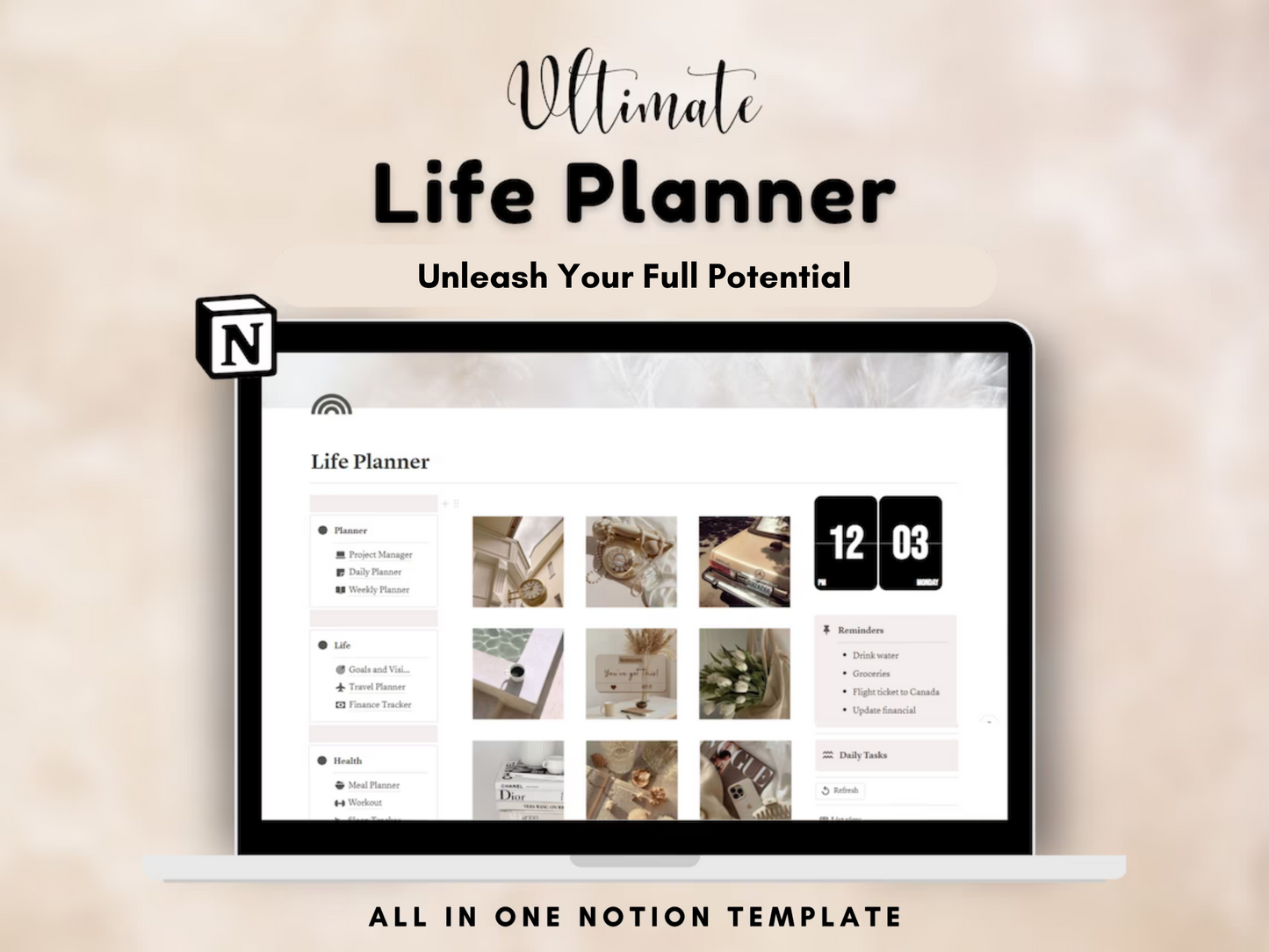 Ultimate Productivity Planner Templates